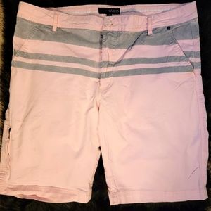 Men's pink and gray shorts